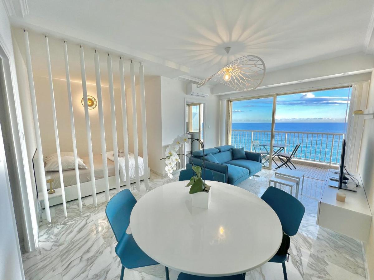 Seaviews By Jenni Menton, La Suite, Superbe Front De Mer, Top Emplacement Avec Terrasse Et Parking! Exterior foto